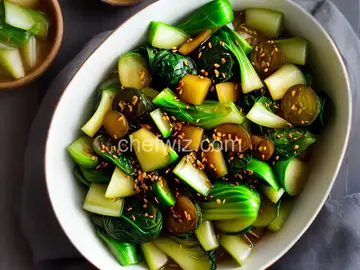 Fermented Bok Choy Pickles