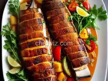 Filipino Baked Milkfish (Baked Bangus)