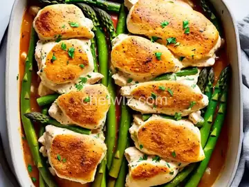 Fresh Asparagus and Chicken Casserole