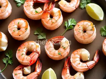 Garlic Butter Smoked Shrimp
