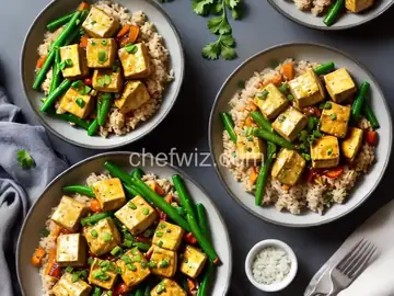 Garlic Ginger Tofu