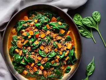 Garlic Spinach