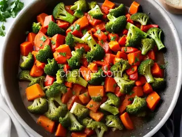 Garlic Vegetable Sauté