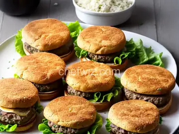 Garlic and Onion Burgers
