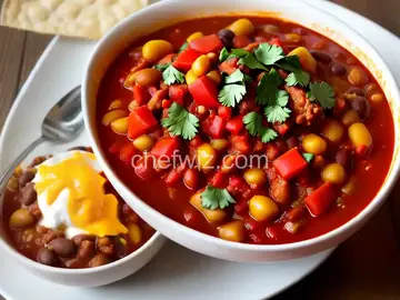 Grandma's Slow Cooker Vegetarian Chili