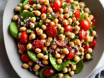 Greek Garbanzo Bean Salad