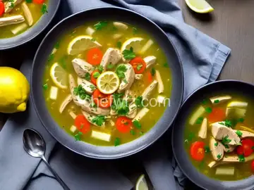 Greek Lemon Chicken Soup