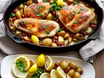 Greek Lemon Chicken and Potatoes
