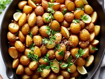 Greek-Style Lemon Roasted Potatoes