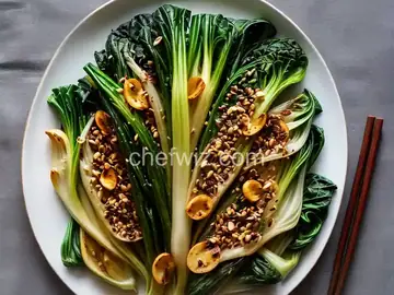 Grilled Bok Choy