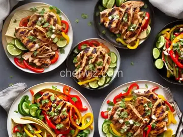 Grilled Chicken Fajitas