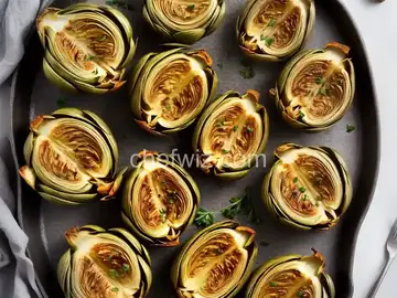 Grilled Garlic Artichokes