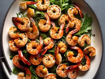 Grilled Garlic Shrimp
