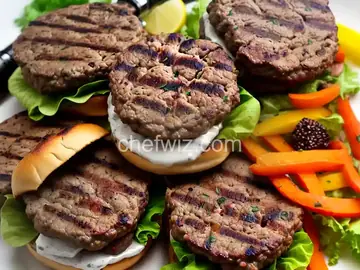 Grilled Lamb Burgers