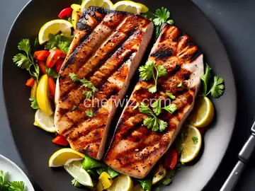 Grilled Marinated Swordfish