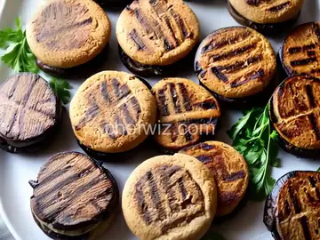 Grilled Mushroom Swiss Burgers