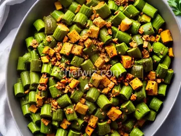 Grilled Okra