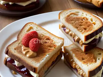 Grilled Peanut Butter and Jelly Sandwich