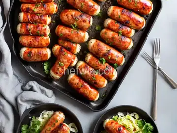 Grilled Sauerkraut-Stuffed Kielbasa