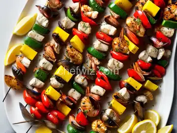 Grilled Seafood Kabobs