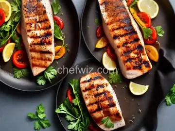 Grilled Stuffed Swordfish