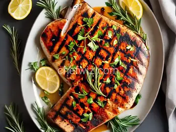 Grilled Swordfish with Rosemary