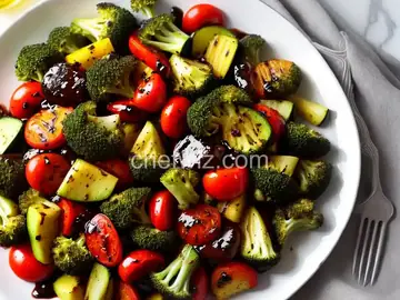Grilled Vegetables with Balsamic Vinegar