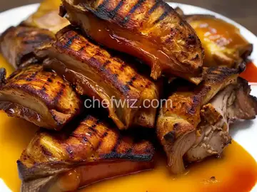 Grillhaxe (Grilled Eisbein, Pork Shanks)