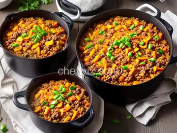 Ground Beef Casserole with Rice