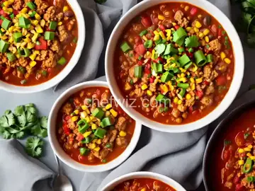 Ground Chicken Chili