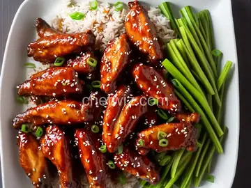 Half Time Hoisin Chicken Wings