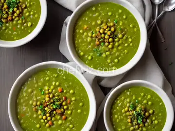Ham Bone and Green Split Pea Soup