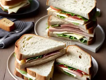 Ham and Brie Sandwich