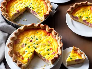Ham and Cheese Quiche
