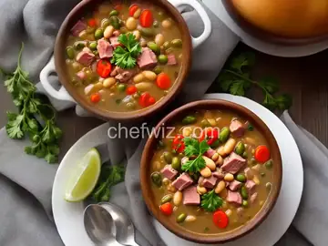 Ham and Great Northern Bean Soup