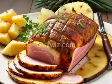 Ham with Pineapple