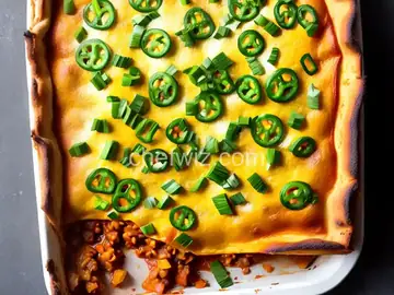 Hatch Chile Enchilada Pie