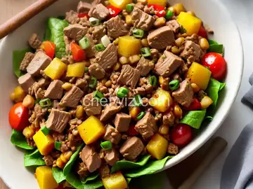 Hawaiian Pork Hash