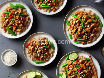 Healthier Kung Pao Chicken