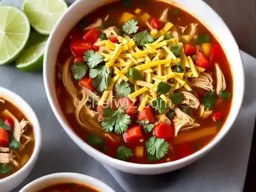Healthier Slow-Cooker Chicken Tortilla Soup