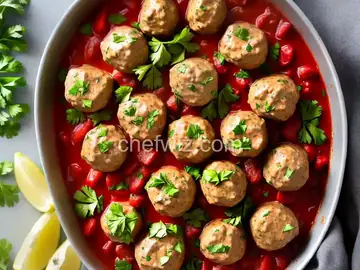 Healthier Swedish Meatballs