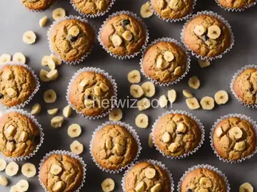 Healthy Banana Muffins