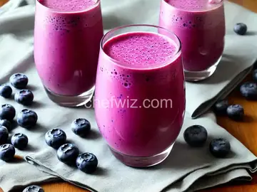 Healthy Blueberry Breakfast Smoothie
