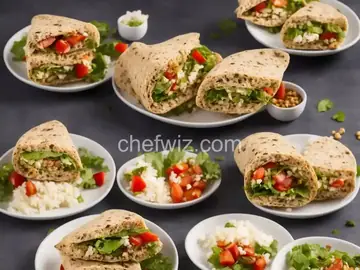 Healthy Lunch Wraps