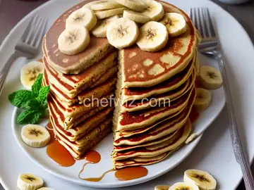 Healthy Pancakes: Vegan Banana Pancakes
