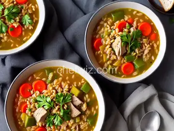 Hearty Barley Turkey Soup