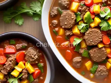 Hearty Hamburger Soup