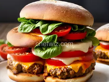 Homemade Pizza Burgers