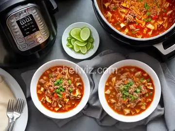 Instant Pot Cabbage Roll Soup