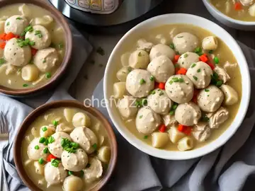 Instant Pot Chicken and Dumplings